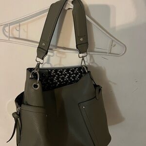 Steve Madden Olive Green Shoulder Bag